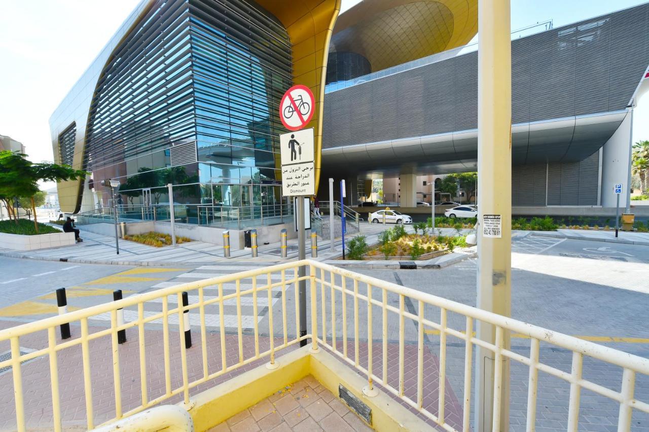 Luxury Escapes - Spacious Fully Furnished Studio Apt - Next To Metro, 5 Mins From Mall - Med46 Dubái Exterior foto